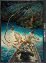 A aventura da lula-gigante, c. 1930-40